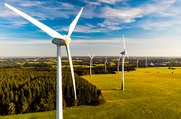 wind turbines